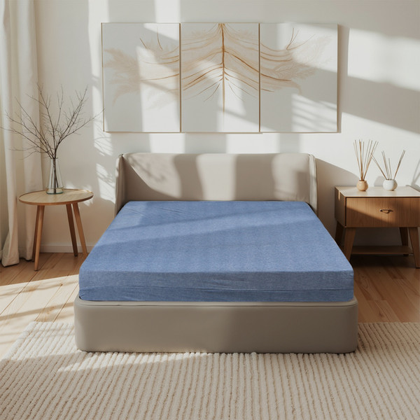 Изображение товара Простыня Этель Denim 10836422 (синий)