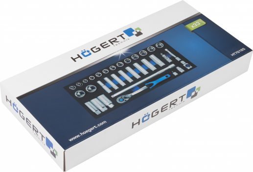 Изображение товара Универсальный набор инструментов Hoegert HT7G165 (33шт)