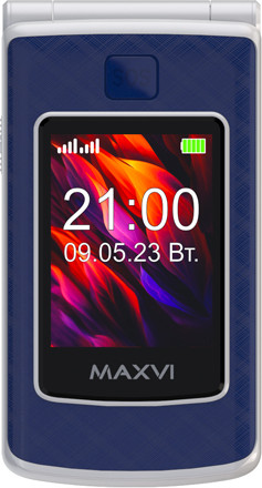 Изображение товара Мобильный телефон Maxvi E28 (синий)