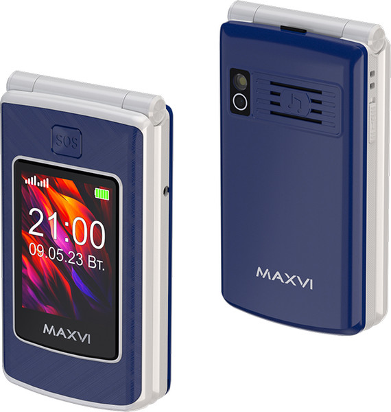 Изображение товара Мобильный телефон Maxvi E28 (синий)
