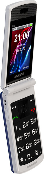 Изображение товара Мобильный телефон Maxvi E28 (синий)