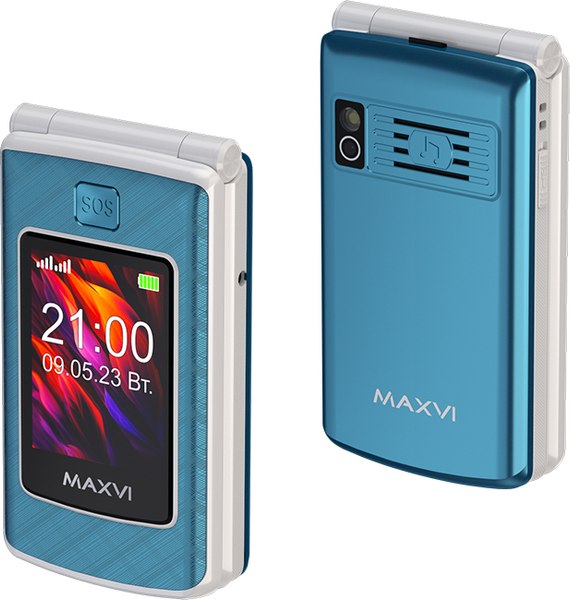 Изображение товара Мобильный телефон Maxvi E28 (маренго)