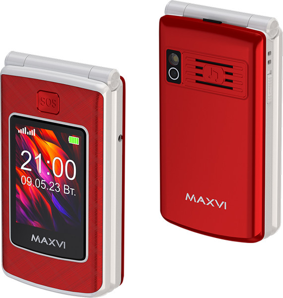 Изображение товара Мобильный телефон Maxvi E28 (красный)