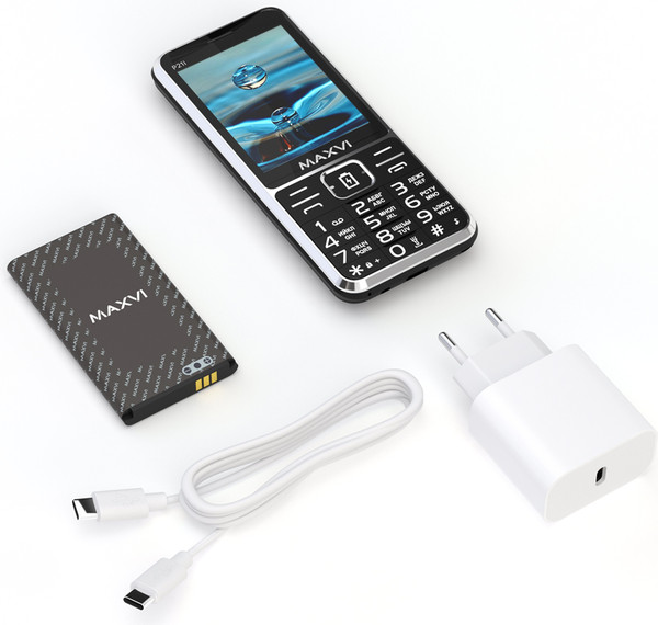 Изображение товара Мобильный телефон Maxvi P21i (черный)