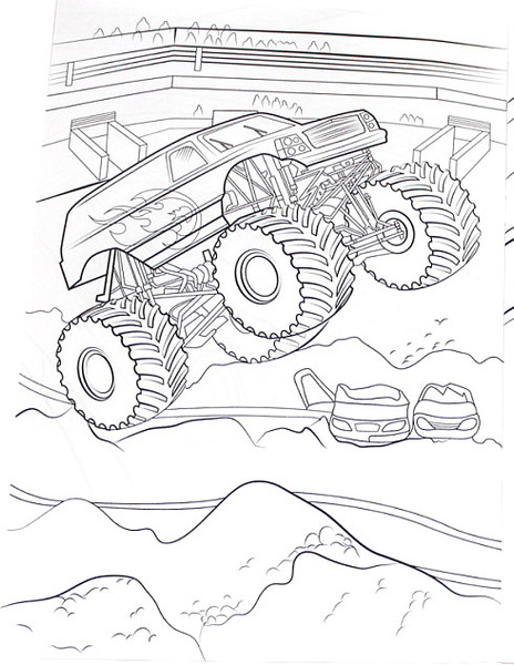 Изображение товара Раскраска Проф-Пресс Быстрые Машинки / ПП-00207706, мягкая обложка (черный)