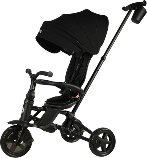 Изображение товара Трехколесный велосипед с ручкой QPlay Rider / S700-16 (черный)