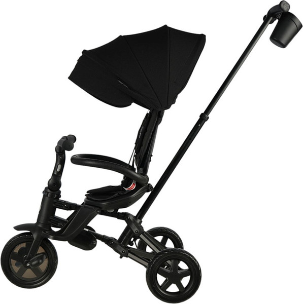 Изображение товара Трехколесный велосипед с ручкой QPlay Rider / S700-16 (черный)