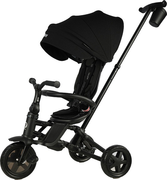 Изображение товара Трехколесный велосипед с ручкой QPlay Rider / S700-16 (черный)