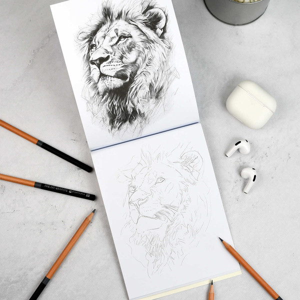 Изображение товара Раскраска Феникс+ Мои скетчи. Животные / 69630