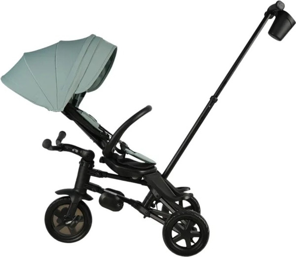 Изображение товара Трехколесный велосипед с ручкой QPlay Rider / S700-16 (мятный/черный)