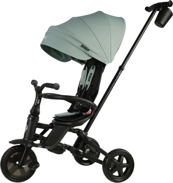 Изображение товара Трехколесный велосипед с ручкой QPlay Rider / S700-16 (мятный/черный)