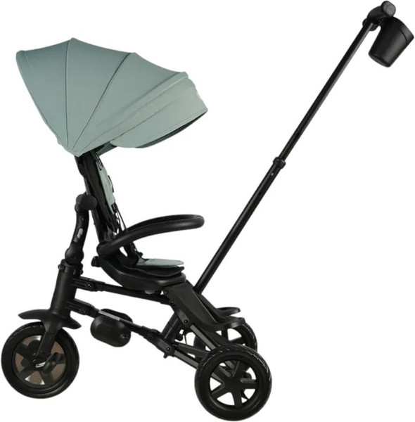 Изображение товара Трехколесный велосипед с ручкой QPlay Rider / S700-16 (мятный/черный)