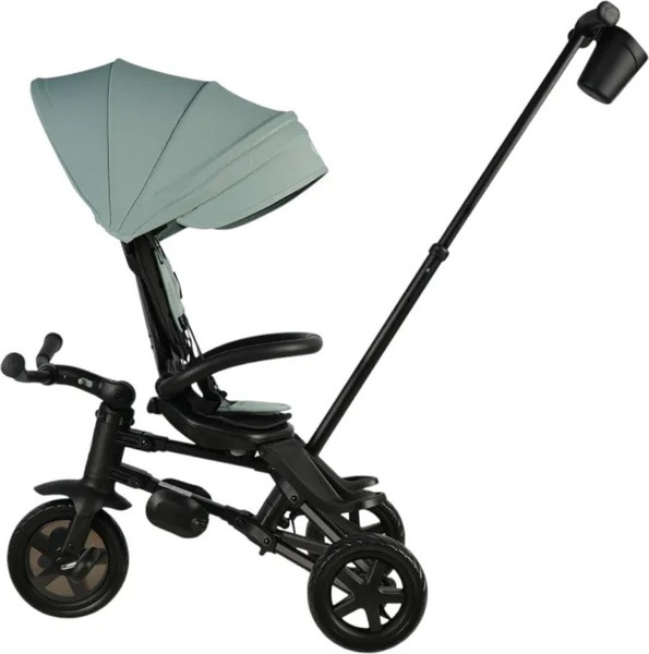 Изображение товара Трехколесный велосипед с ручкой QPlay Rider / S700-16 (мятный/черный)