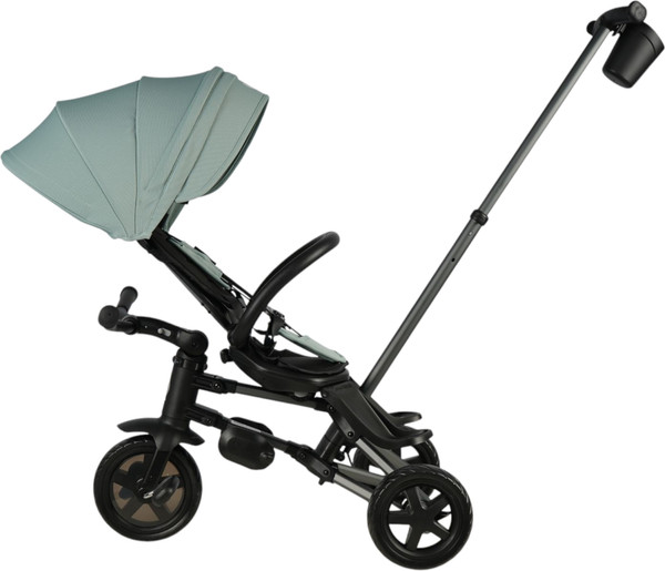 Изображение товара Трехколесный велосипед с ручкой QPlay Sprinter / S700-16 (мятный/графитовый)