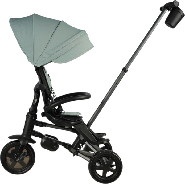 Изображение товара Трехколесный велосипед с ручкой QPlay Sprinter / S700-16 (мятный/графитовый)