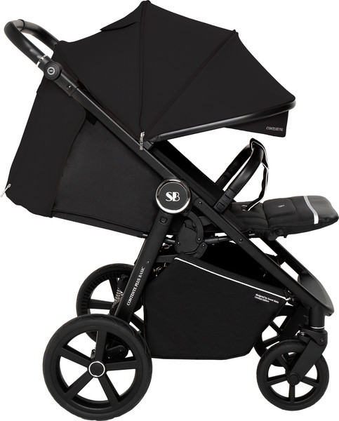 Изображение товара Детская прогулочная коляска Sweet Baby Contente Plus Basic (черный)