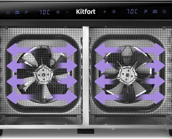 Изображение товара Сушильный шкаф для овощей и фруктов Kitfort КТ-4962