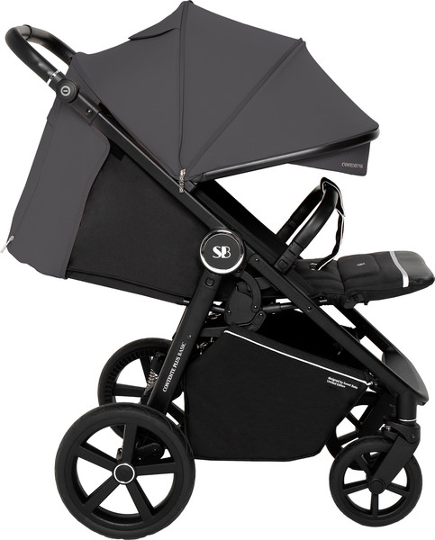 Изображение товара Детская прогулочная коляска Sweet Baby  Contente Plus Basic  (серый)