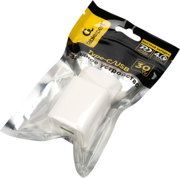 Изображение товара Адаптер питания сетевой Cablexpert MP3A-PC-63 (белый)