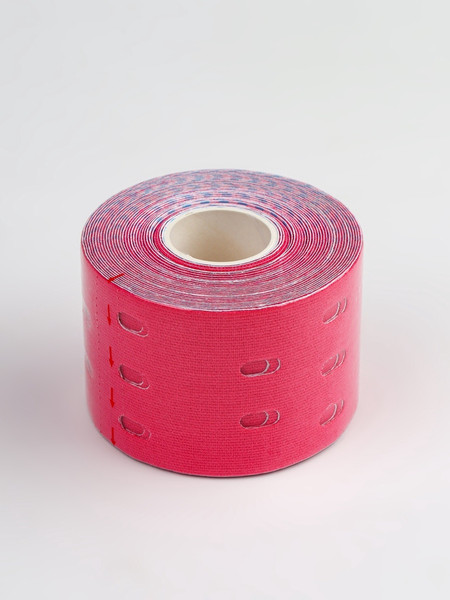 Изображение товара Кинезио тейп Onlytop С перфорацией / 10511741 (розовый)