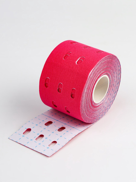 Изображение товара Кинезио тейп Onlytop С перфорацией / 10511741 (розовый)