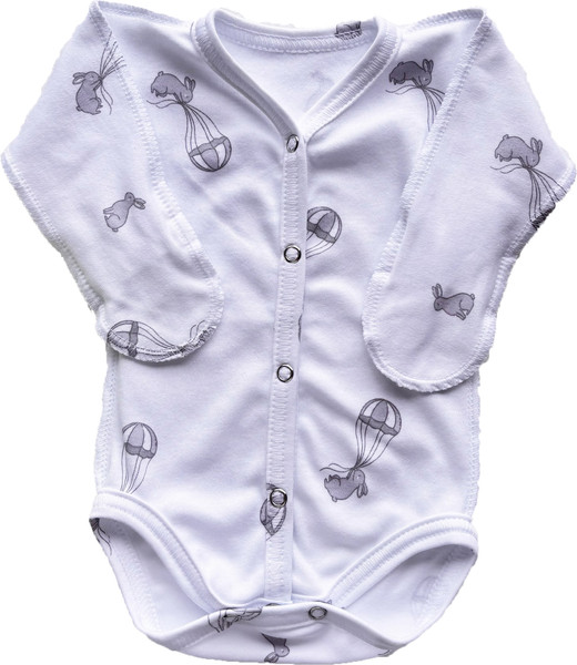 Изображение товара Боди для малышей Sofi Интерлок 3043 (р.56, парашютисты)