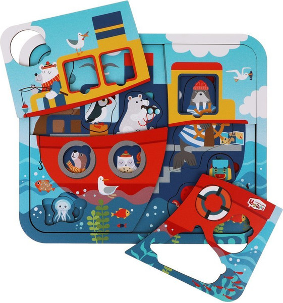 Изображение товара Развивающая игра Mapacha Корабль / 962223 (23эл)