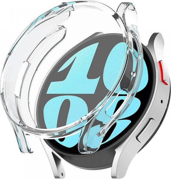 Изображение товара Защитный чехол для умных часов Rumi Силиконовый для Galaxy Watch4/5/6 40мм (прозрачный)