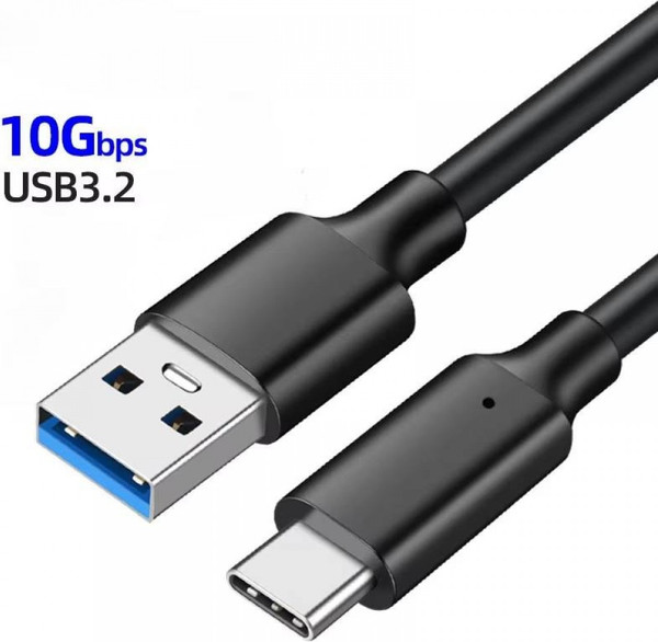 Изображение товара Кабель Rumi USB Type-C-USB Type-A PD 60W USB 3.2 (0.3м)