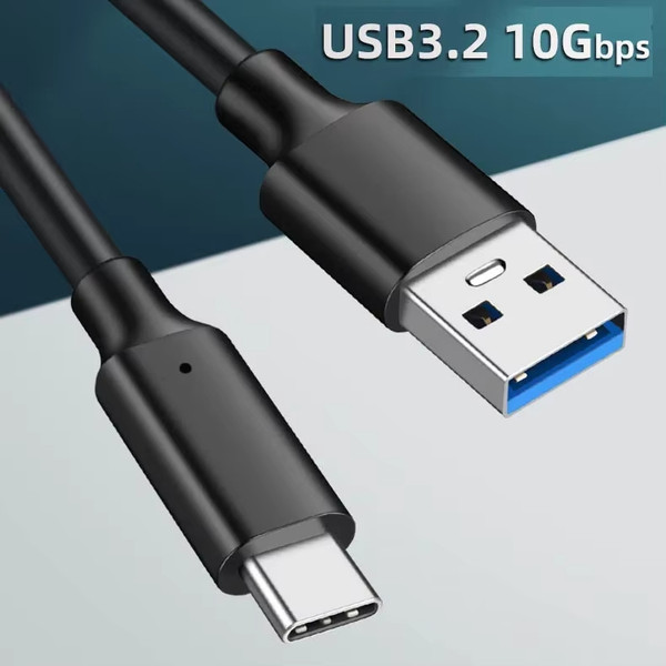 Изображение товара Кабель Rumi USB Type-C-USB Type-A PD 60W USB 3.2 (0.3м)