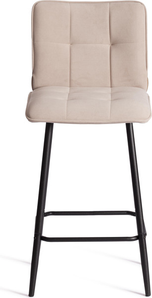 Изображение товара Стул барный Tetchair Bari полубарный (велюр/бежевый)