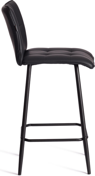 Изображение товара Стул барный Tetchair Bari полубарный (экокожа/черный)