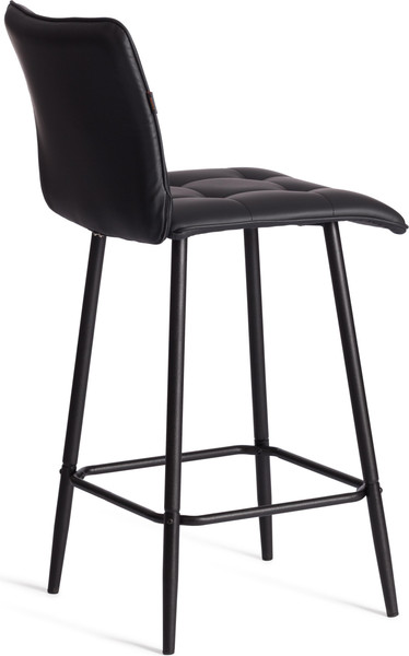 Изображение товара Стул барный Tetchair Bari полубарный (экокожа/черный)