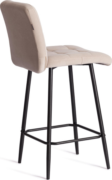 Изображение товара Стул барный Tetchair Medeo полубарный (велюр/бежевый)