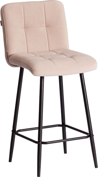 Изображение товара Стул барный Tetchair Medeo полубарный (велюр/бежевый)