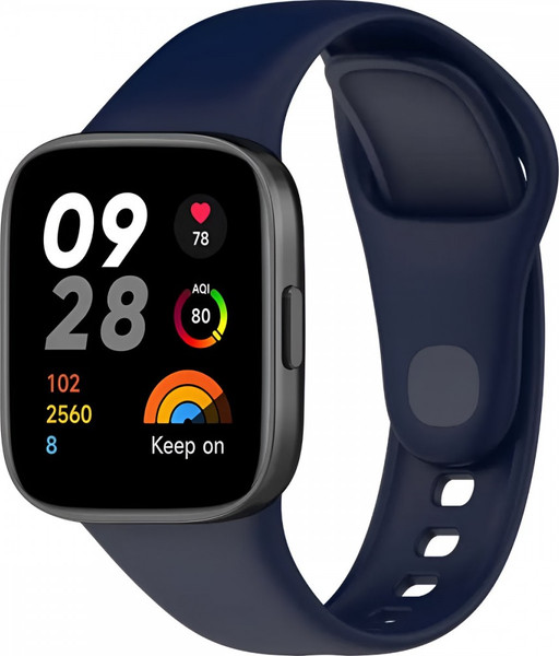 Изображение товара Ремешок для фитнес-трекера Rumi Sport для Xiaomi Redmi Watch 3 (темно-синий)