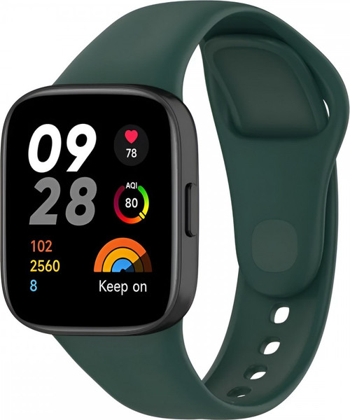 Изображение товара Ремешок для фитнес-трекера Rumi Sport для Xiaomi Redmi Watch 3 (темно-зеленый)