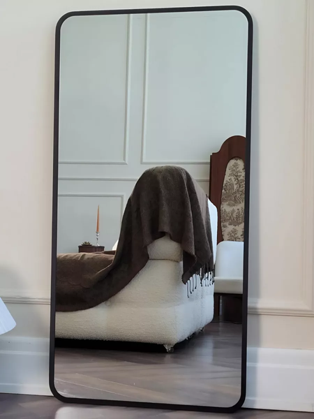 Изображение товара Зеркало Emze Smartphone 50x100 / UV.SMART.50.100.CHE (черный с УФ-окантовкой)