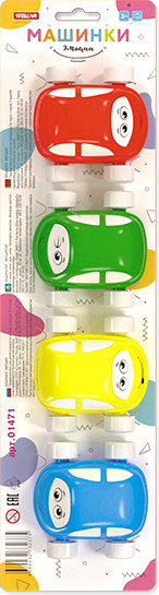 Изображение товара Набор игрушечных автомобилей Stellar Эмоции / 01471