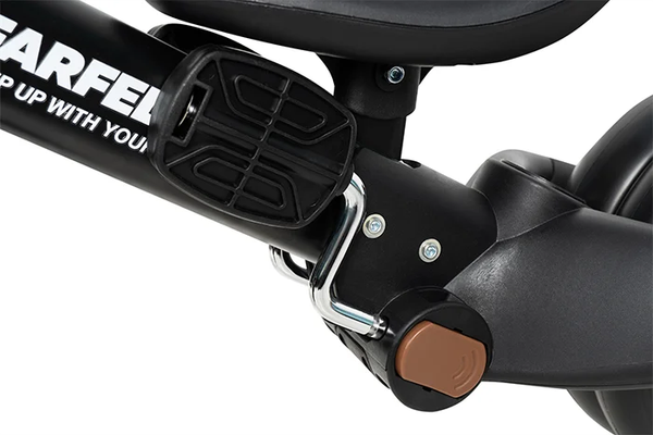 Изображение товара Трехколесный велосипед с ручкой Farfello 6588 (черный)