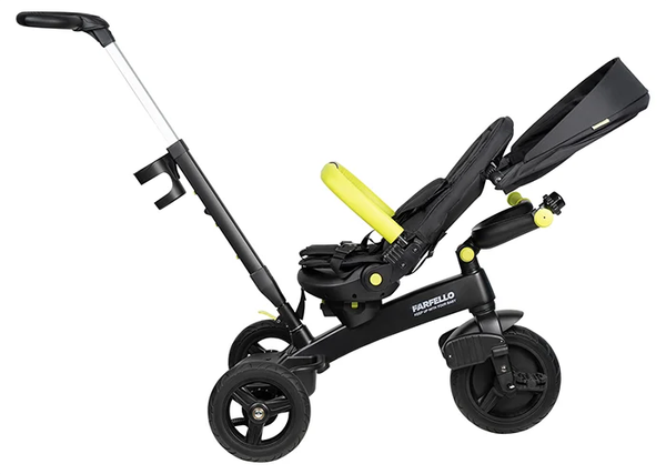 Изображение товара Трехколесный велосипед с ручкой Farfello LMO-005 (черный)