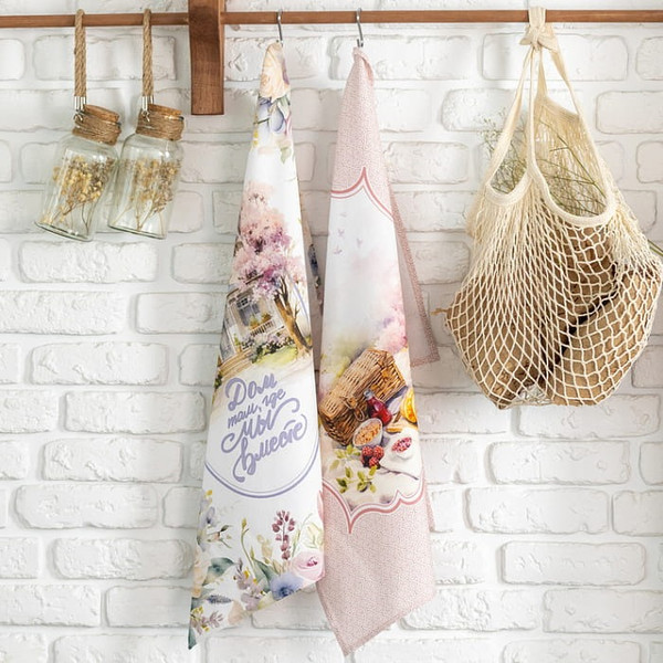 Изображение товара Набор полотенец Listelle Set-2 Земляничная поляна 417502