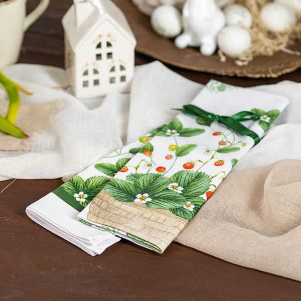 Изображение товара Набор полотенец Listelle Set-2 Земляничная поляна 417502