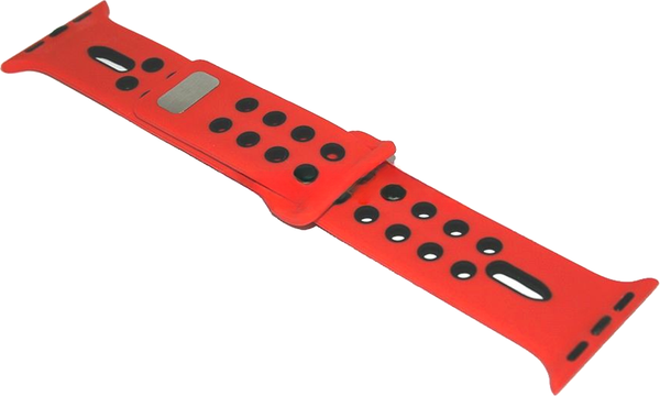 Изображение товара Ремешок для умных часов Rumi Спортивный для Apple Watch 42/44/45мм (красный)
