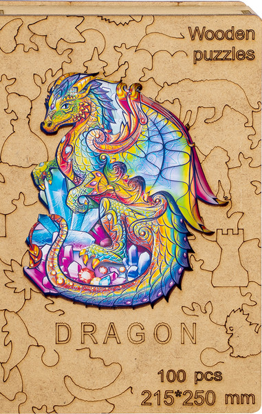 Изображение товара Пазл Мастер Вуд Дракон / SWPD
