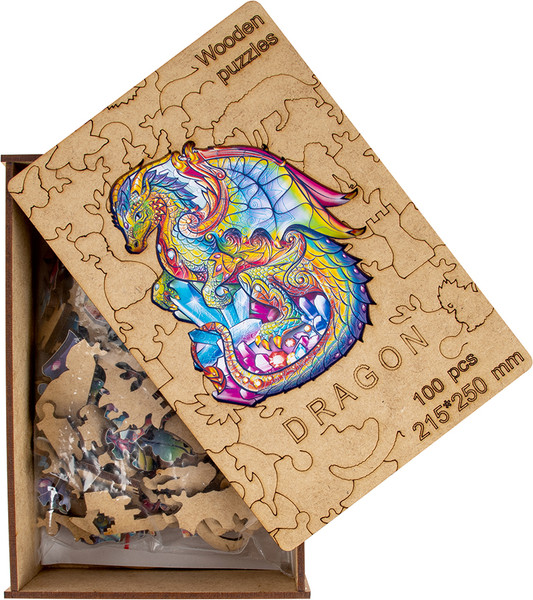 Изображение товара Пазл Мастер Вуд Дракон / SWPD