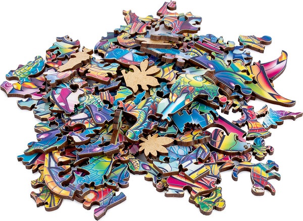 Изображение товара Пазл Мастер Вуд Дракон / SWPD