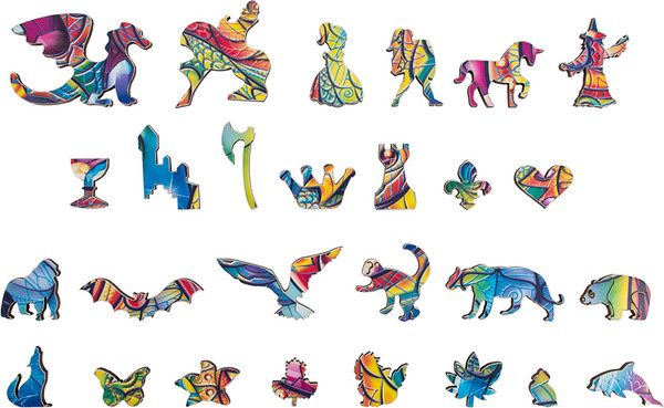 Изображение товара Пазл Мастер Вуд Дракон / SWPD