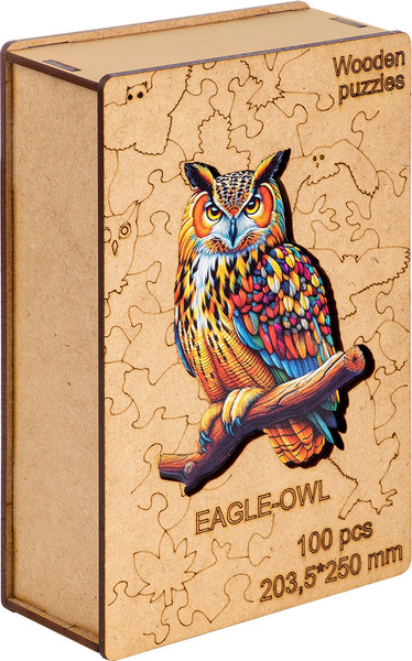 Изображение товара Пазл Мастер Вуд Филин / SWPFL