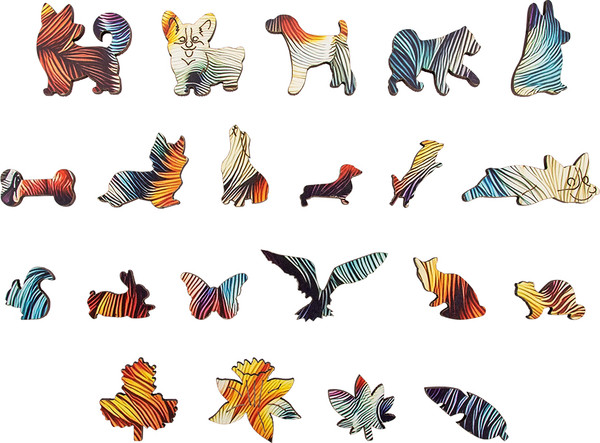 Изображение товара Пазл Мастер Вуд Корги / SWPKR